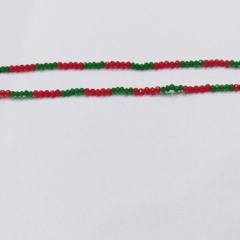 Red green shaded string